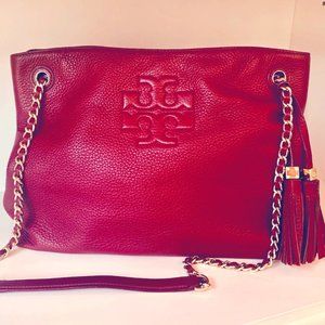 Tory Burch Thea Chain Slouchy Shoulder Bag